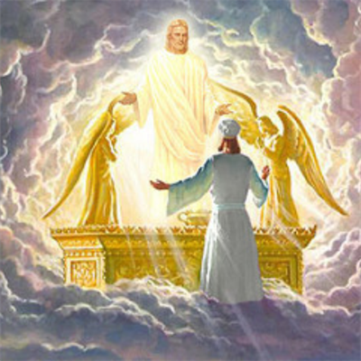 Shekinah, Jeshua On Ark of the Covenant